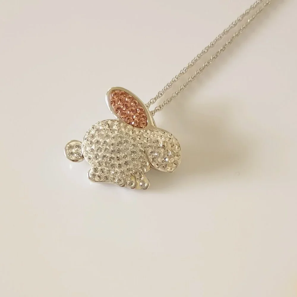 925 AU Bunny Rabbit Necklace 18